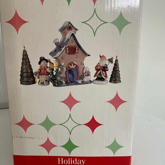 Merry Brite Snow Village Candle Set - Picture 8 of 11